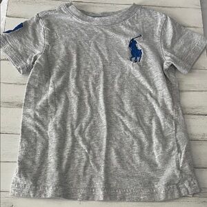 Polo Ralph Lauren Kids T Shirt in Grey